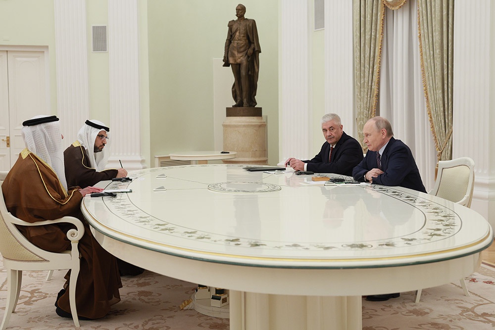 Путин встретился с вице-премьером ОАЭ