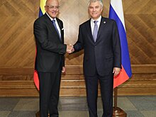 Вячеслав Володин поздравил Председателя Национальной ассамблеи Венесуэлы Хорхе Родригеса Гомеса с днем рождения