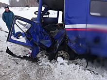 В Зауралье "Лада" протаранила автомобиль "Почты России"