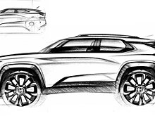 Эскиз кроссовера GM Chevy — это дистилляция современного дизайна внедорожника