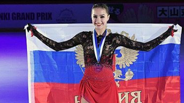 Алина Загитова расплакалась из-за поражения сборной России в финале по хоккею