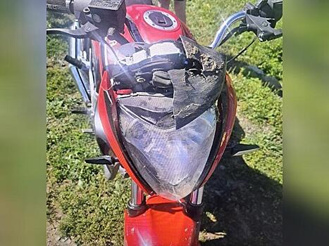 Мотоциклист пострадал после ДТП в селе Улеты