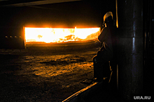 В Свердловской области на металлургическом заводе произошел пожар