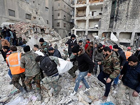 Число жертв в Турции после землетрясения достигло 3 549