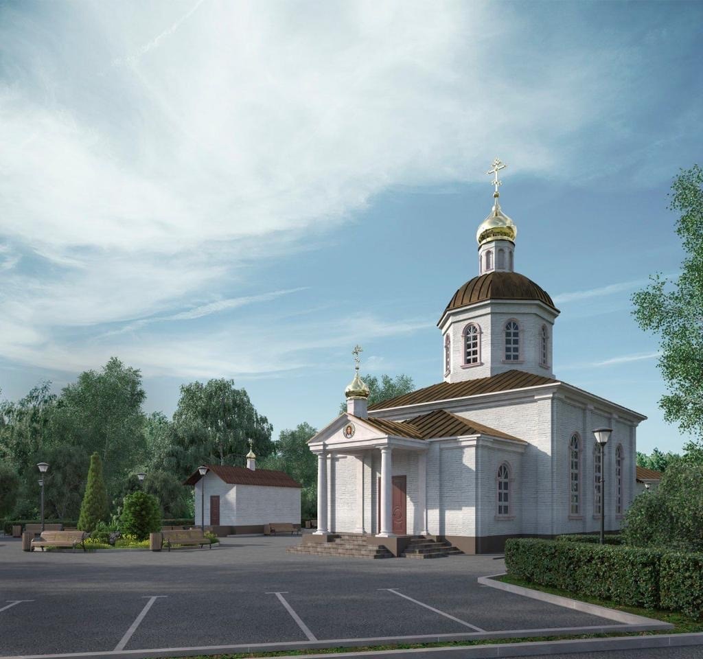 В Оренбурге началось строительство храма преподобному Аристоклию Афонскому
