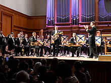 В Московской консерватории выступил Центральный концертный образцовый оркестр ВМФ