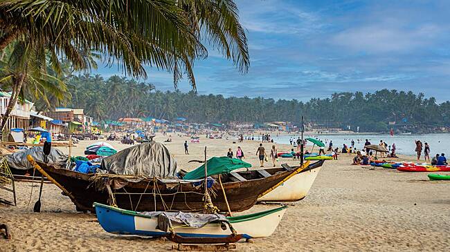 Россиянки подверглись домогательствам на пляже Гоа