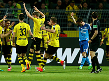 «Боруссия» Д разгромила «Гамбург», «Вердер» победил «Шальке»