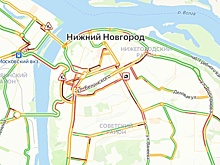 Восьмибальные пробки сковали Нижний Новгород вечером 18 октября