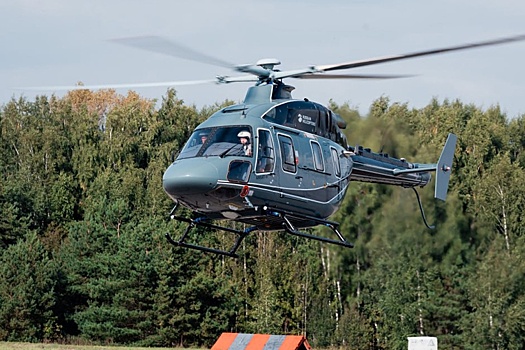Импортозамещенный вертолет "Ансат" совершил 10 полетов
