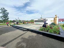 В Новомалороссийском поселении навели порядок у памятников Великой Отечественной войны