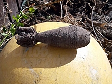 В Ростове во время ремонта дороги нашли мину