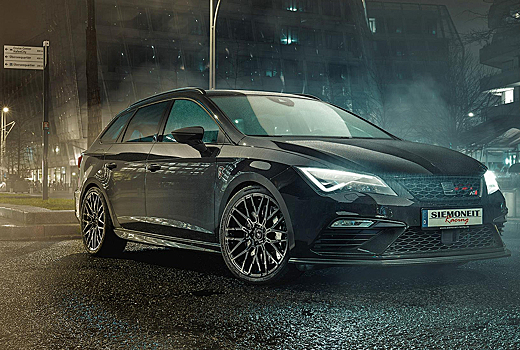 «Заряженный» универсал Seat Leon сделали мощнее Mercedes-AMG C63