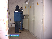 Сильный ветер стал причиной отключения света в Янтарном