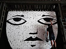 Печальное лицо — Sad Face от художника Алексея Илькаева появилось в Челябинске