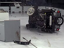 Jeep назвал переворот внедорожника Wrangler на краш-тесте IIHS аномальным