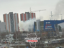 Валящий от "Лапландии" дым напугал кемеровчан