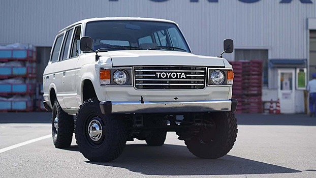 Ржавый Toyota Land Cruiser FJ60 получил электрический мотор