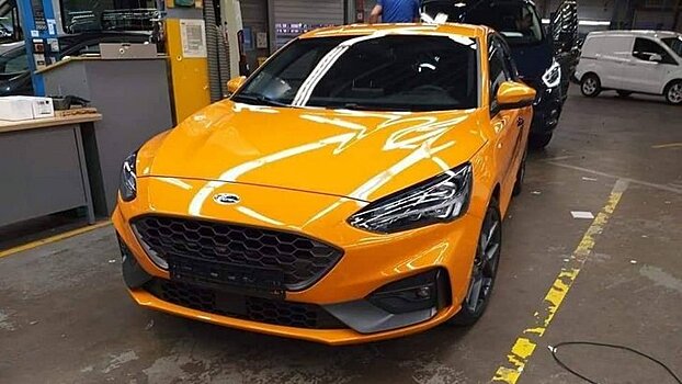 «Заряженный» Ford Focus ST 2019 показался в сети