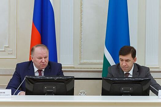 Николай Цуканов и Евгений Куйвашев обсудили ход реализации майского указа Президента России в Свердловской области