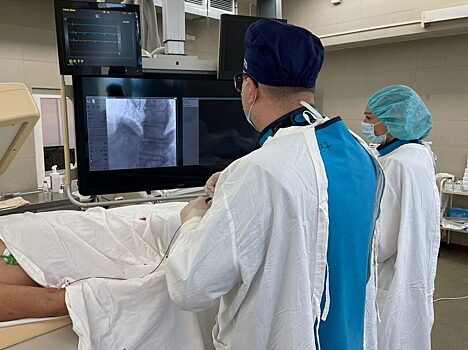 В Пензе по новой методике прооперировали пациента с инфарктом мозга