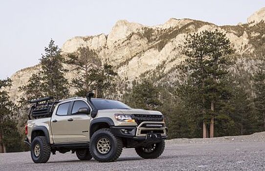 Chevrolet показал «злой» концепт Colorado ZR2