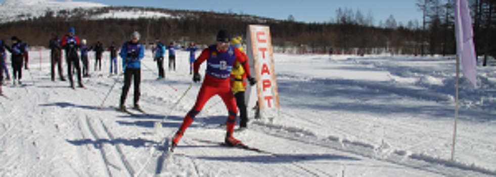 В Магадане состоялись соревнования по лыжным гонкам среди силовых структур