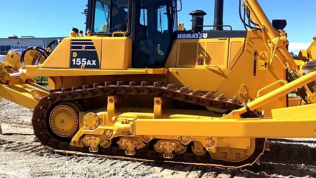 Komatsu выпускает обновленную версию бульдозера D155AX-8