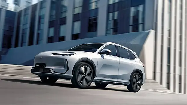 Аккумулятор кроссовера Geely EX5 невозможно раздавить танком