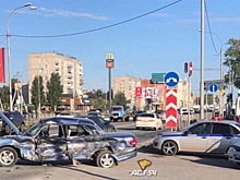 В Бердске произошло тройное ДТП с пострадавшими