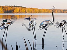 На озере Сунгуль во второй раз состоится всероссийский фестиваль ленд-арта