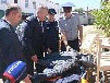 Вице-губернатор – председатель Правительства Астраханской области Денис Афанасьев и его заместитель Илья Волынский посетили ИК-6 регионального УФСИН