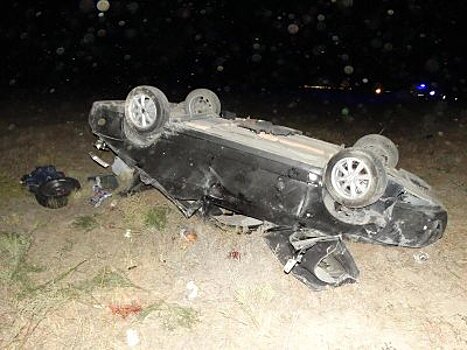 26‐летний водитель погиб в перевернувшейся «LADA Priora» на Ставрополье