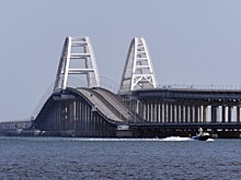 На Крымском мосту образовалась рекордная пробка