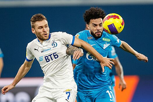 Московское «Динамо» пропустило пять голов впервые за 10 лет