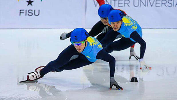 Казахстан завоевал серебро и бронзу на этапе Кубка мира по шорт-треку в Пекине