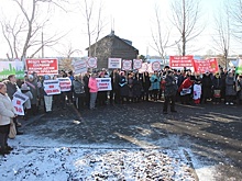Противники мусорного полигона под Екатеринбургом устроили новую акцию