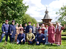 Казачья община городского округа Щербинка приняла участи в фестивале "Казачья станица Москва"