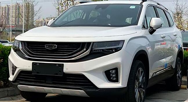 «Фотошпионы» поймали первые Geely Haoyue