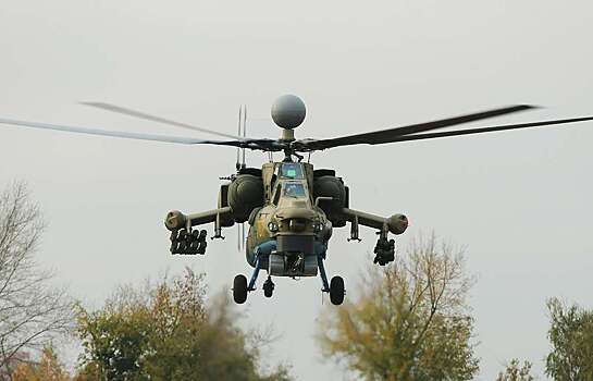 В небе Сирии заметили новейший российский вертолет