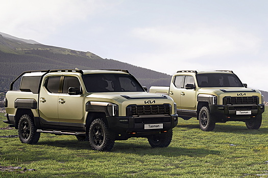 Kia подтвердила разработку электрической версии пикапа Tasman