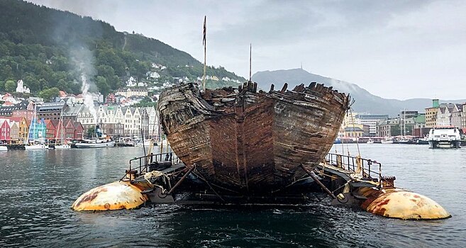 Спустя 100 лет исследовательское судно Амундсена вернулось в Норвегию