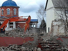 В Курске снесли винные погреба 19 века