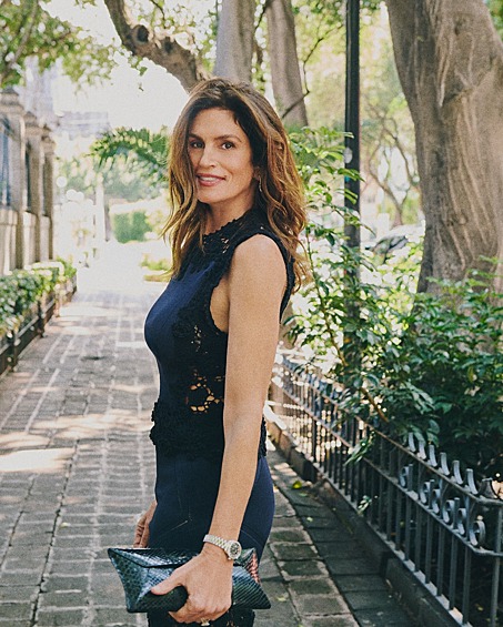 Фотография из соцсетей Синди Кроуфорд