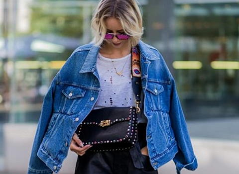 Модные джинсовые куртки 2023 года