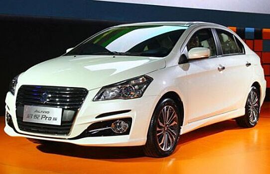 Suzuki рассекретила рестайлинговый вариант седана Alivio