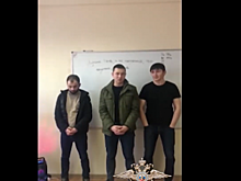 МВД показало видео задержания лжегазавщиков в Москве