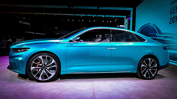 Geely намекнула на роскошный седан концептом