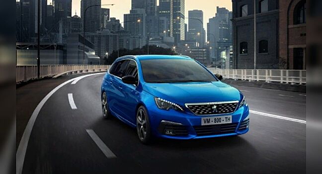 Peugeot 308 доступен в Великобритании с обновленным салоном