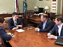 Евгений Чекин обсудил возможности сотрудничества с представителями компании «Дельрус»